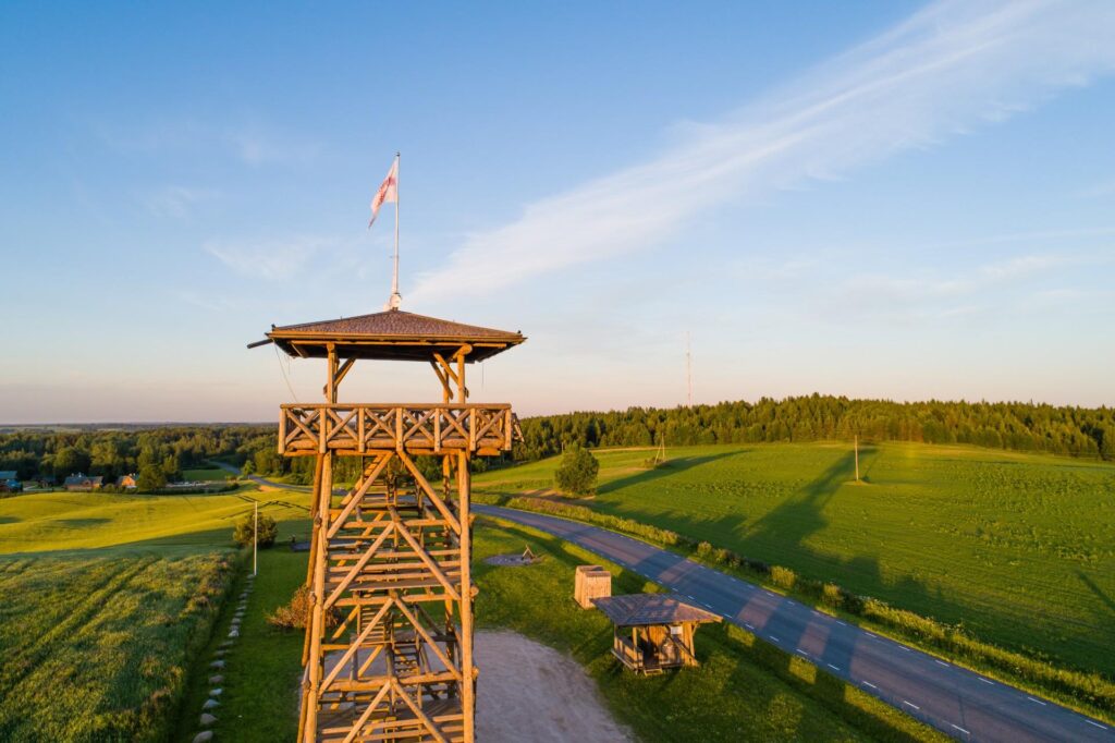 Meremäe observation tower. Visitor recommendation from the Värska Resort.